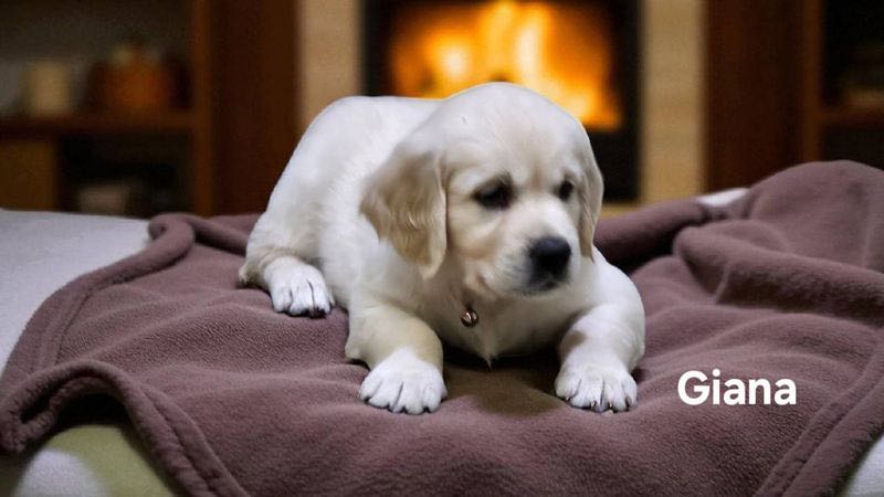 Giana - English Cream Golden Retriever Puppy