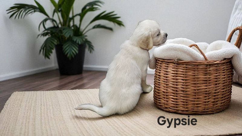 Gypsie - English Cream Golden Retriever Puppy